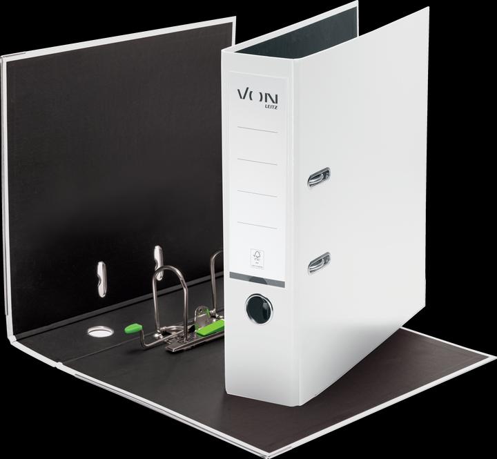 Immagine prodotto von Hallers Cartella in PP/carta, 8 cm, bianco (A4, 80 mm, 1 Pezzo/i)