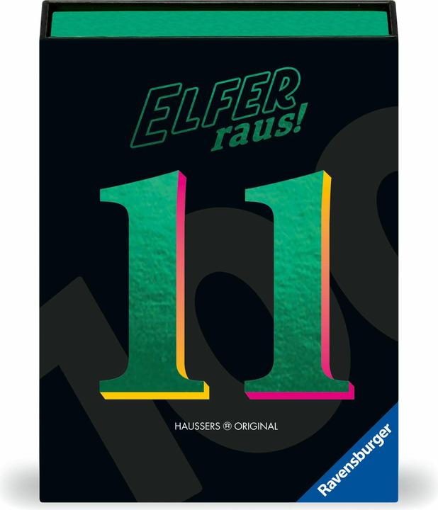 Produktbild Ravensburger 23020 - Elfer raus! 100 Jahre Jubiläumsedition - Kartenspiel, ab 7 Jahren, Spiel für (Deutsch, Italienisch, Französisch)