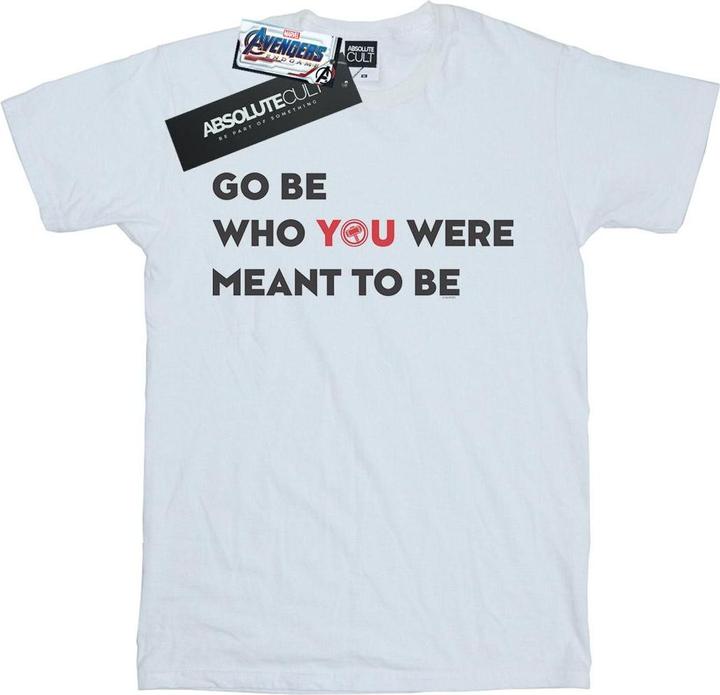 Image du produit - T-shirt AVENGERS ENDGAME BE WHO YOU WERE MEANT TO BE - Homme (S)