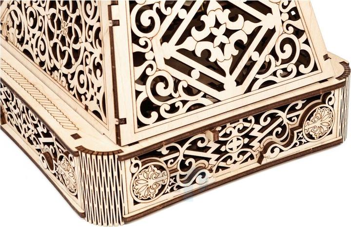 Actual product image Eco Wood Art Mechanical 3D wooden-puzzle - Retro telephone