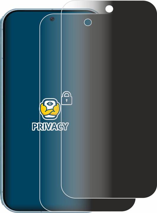 Actual product image BROTECT Anti-spy privacy film Blue light protection film (2 Piece, Google Pixel 9)