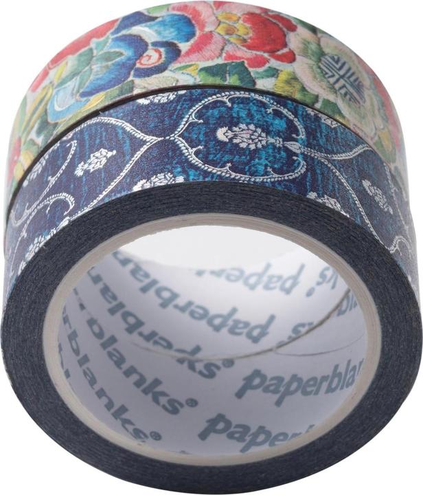 Immagine prodotto Paperblanks Nastro adesivo decorativo Velluto blu/giardino di pera (15 mm)
