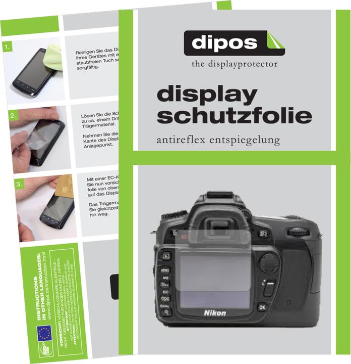 Produktbild Dipos Displayschutzfolie Antireflex (Displayschutz, Nikon D80)