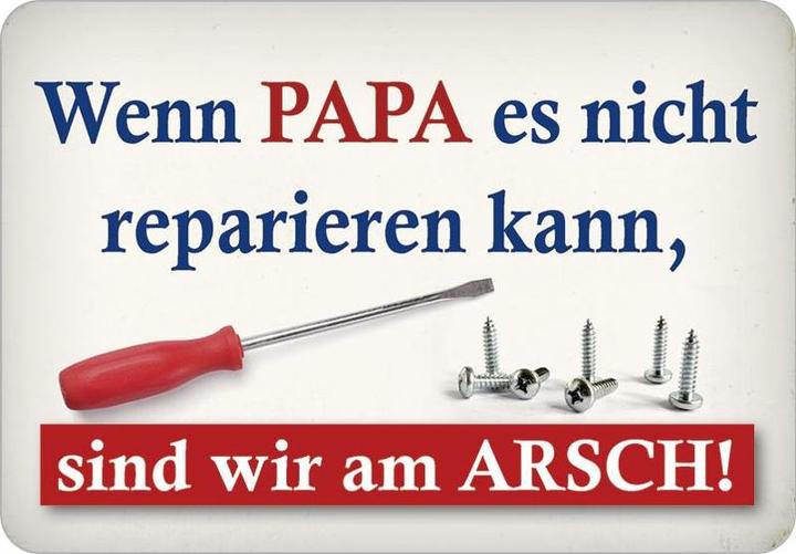 Aggiusta papà (16,5 x 11,5 cm)