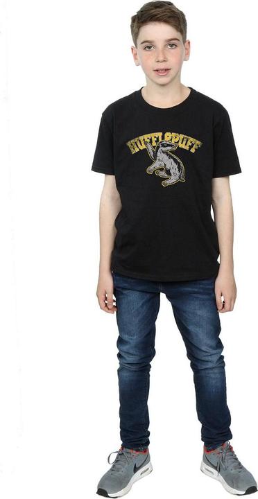 Actual product image Boys Hufflepuff Cotton T-Shirt (140, 146)