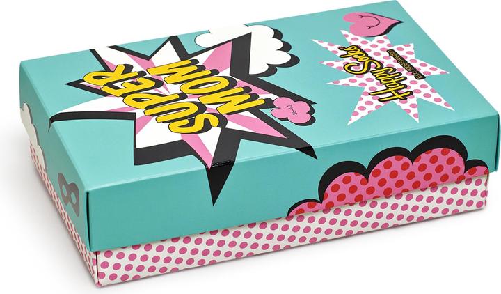 Actual product image Happy Socks Mother' Day Poison Box (pack of 3, 36 - 40)
