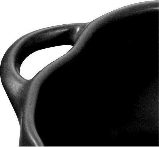Produktbild Staub 40508-548-0 - Kürbis - Cocotte - Schwarz matt - Keramik - 12,2 cm (12.20 cm, Bräter + Schmortopf, Keramik)