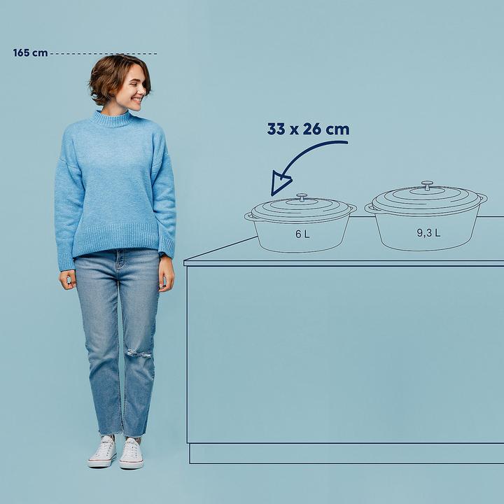 Produktbild Kela Calido (33 cm, Bräter + Schmortopf, Gusseisen)