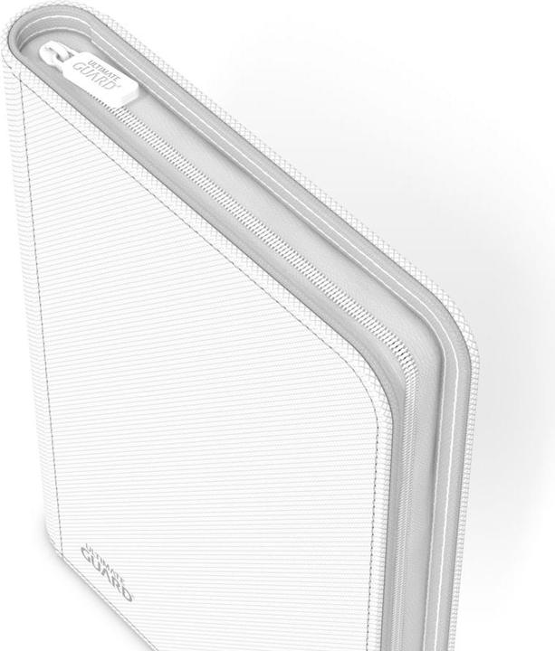 Image du produit Ultimate Guard UGD010352 - Zipfolio 160 - Porte-cartes 8 poches Xenoskin, blanc