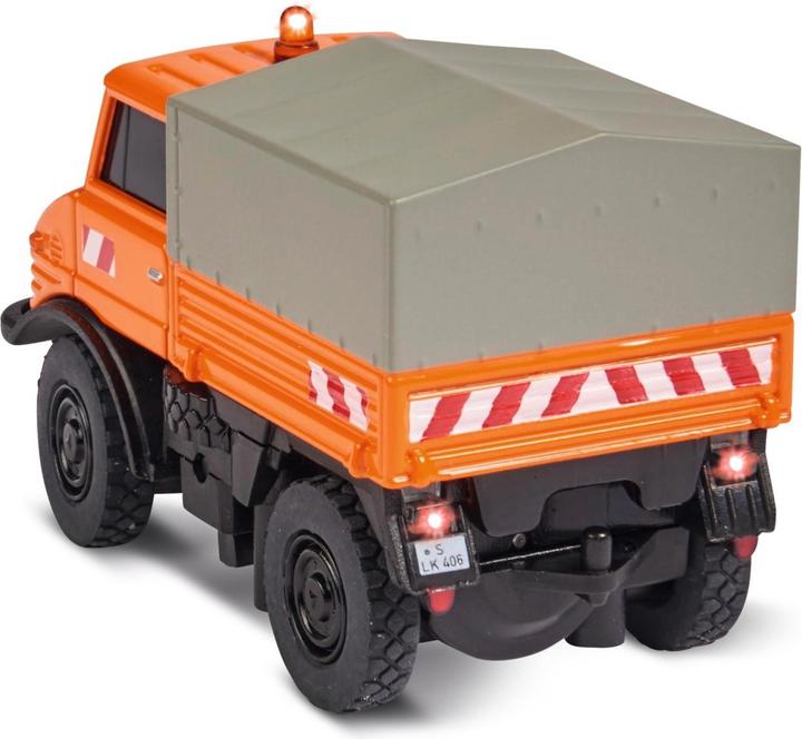 Produktbild Carson MB Unimog U406 mit Anhänger Elektro Brushed 1:87 100%-RTR (RTR Ready-to-Run)