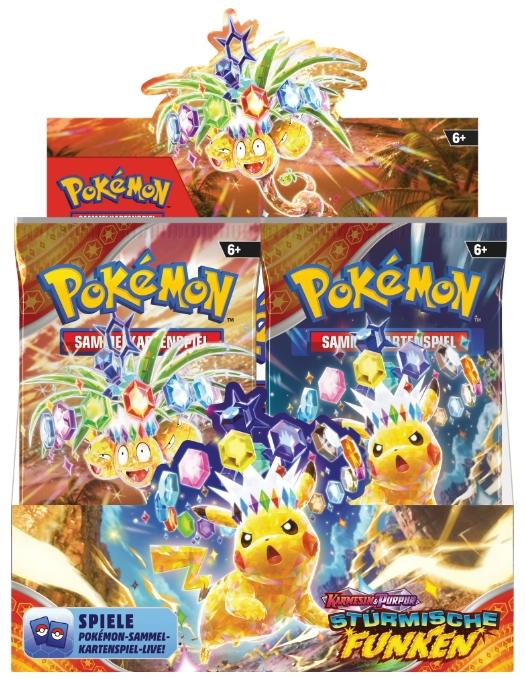 Produktbild Pokémon Pokemon KP08 Booster (Deutsch, Booster Display)