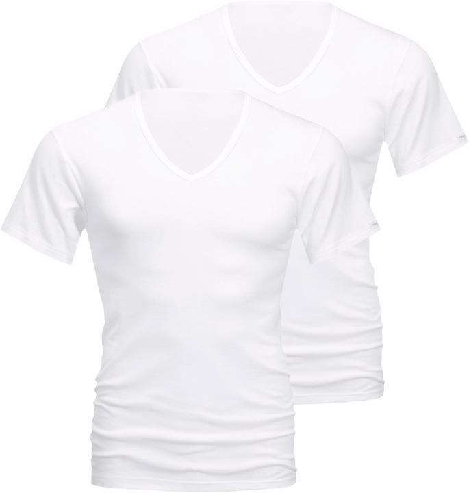 Produktbild Mey 2er Pack Noblesse T-Shirt mit V-Ausschnitt (XL)