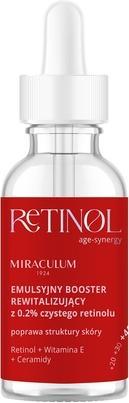 Image du produit BasicLab MIRACULUM Age Synergy Retinol emulsyjny booster rewitalizujący z 0.2% czystego retinolu 30ml (30 ml)