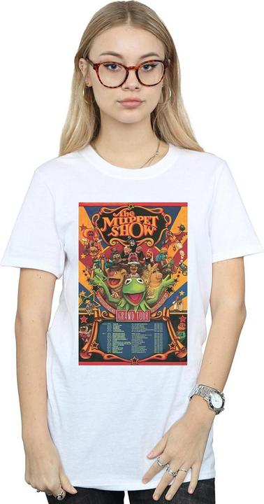 Immagine prodotto Disney The Muppets The Muppet Show Poster Maglietta Ampia Donna (XL)