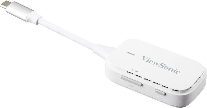 Actual product image Viewsonic Wireless dongle Tx + Rx for USB type-C Tx and HDMI+USB type A charging Rx (Various)