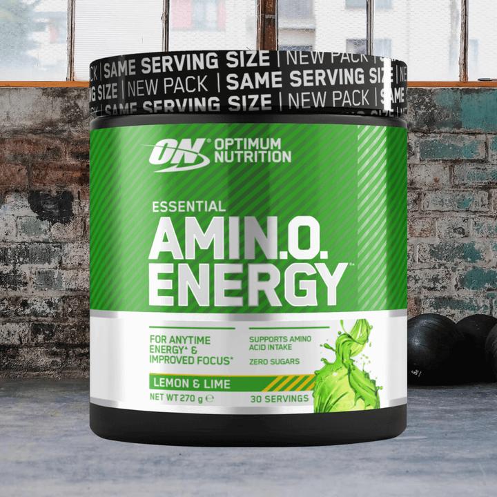 Produktbild Gladiatorfit Essential Amino Energy 270g Optimum Nutrition (Lemon Lime, 1 Stk., 270 g)