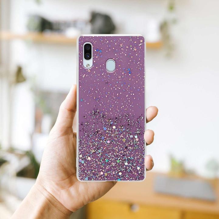 Immagine prodotto Cadorabo Copertura in TPU scintillante (Samsung Galaxy A40)