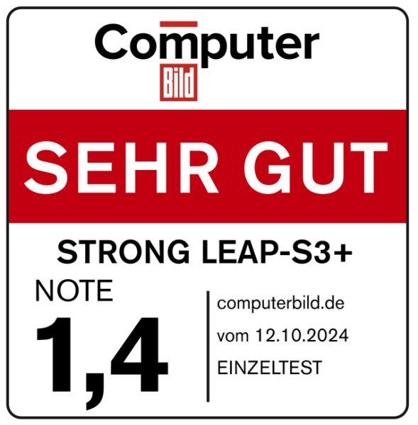 Actual product image Strong LEAP-S3+ V2 4K UHD Box (16 GB, Android 11)