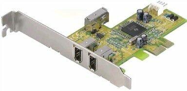 Image du produit Dawicontrol DC-1394 PCIe - 2+1 - Port IEEE 1394 FireWire PCI Express Controller