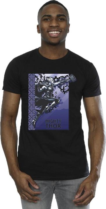 Actual product image Mens Thor Love And Thunder Mighty Thor T-Shirt (S)
