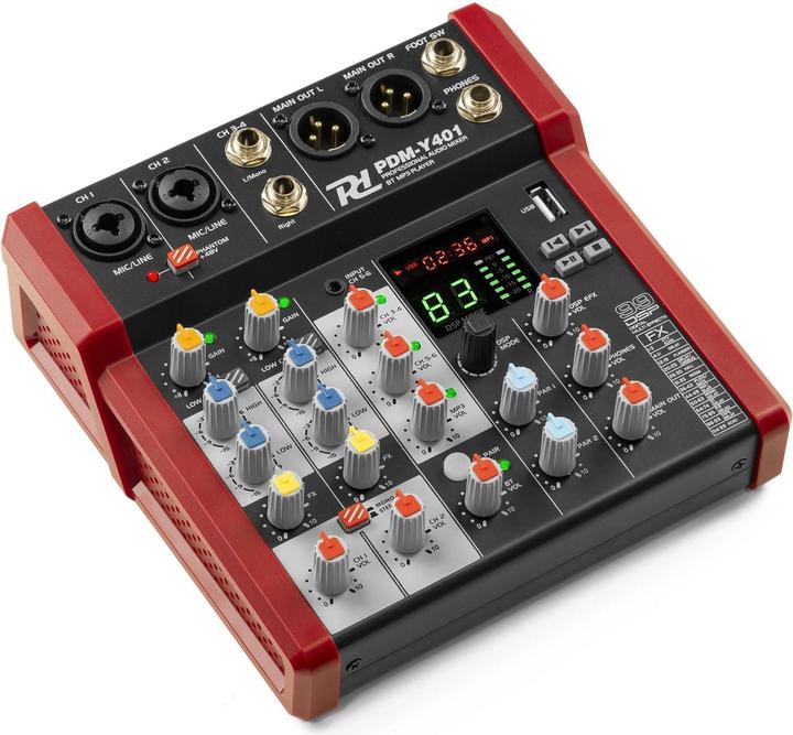 Produktbild Power Dynamics Mischpult PDM-Y401 (Studio- und Livemixer)