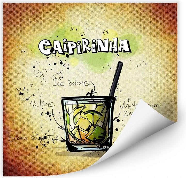Image du produit Trenddeko Caipirinha - Recette (30 x 30 cm)