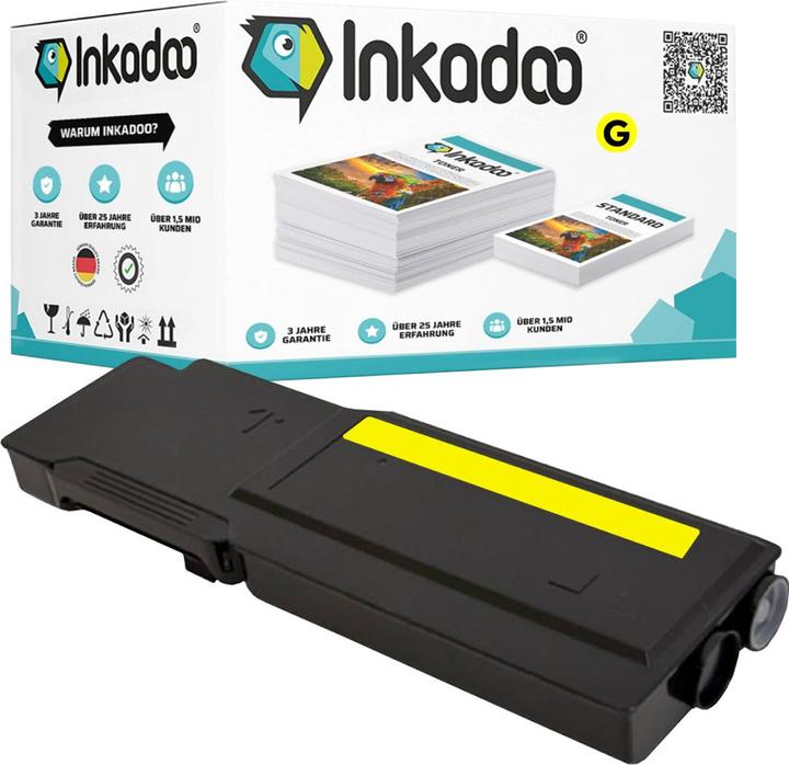 Actual product image Inkadoo Printer cartridges compatible with Dell 592-10045 / 7Y745 ink cartridge, color color (Color)