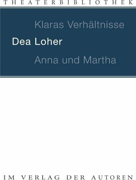 Immagine prodotto Klaras Verhältnisse / Anna und Martha (Tedesco, Cara Loher, 2009)