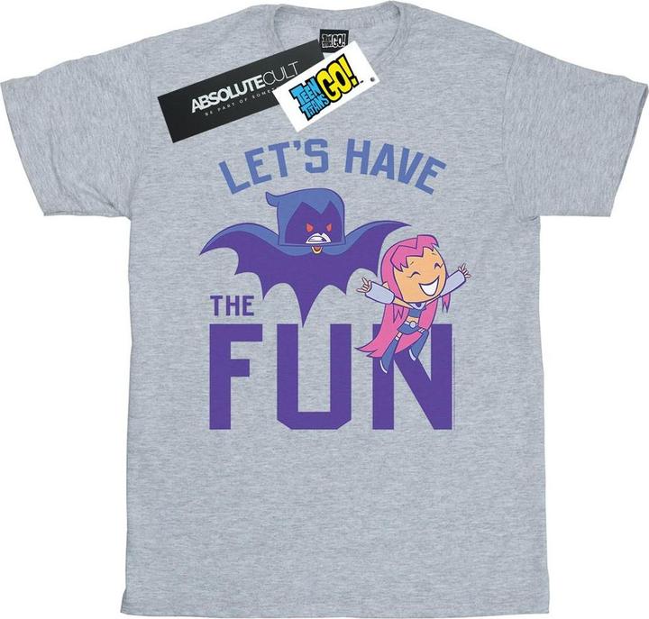 Immagine prodotto Teen Titans Go Let's Have The Fun Maglietta Ragazze (140, 146)