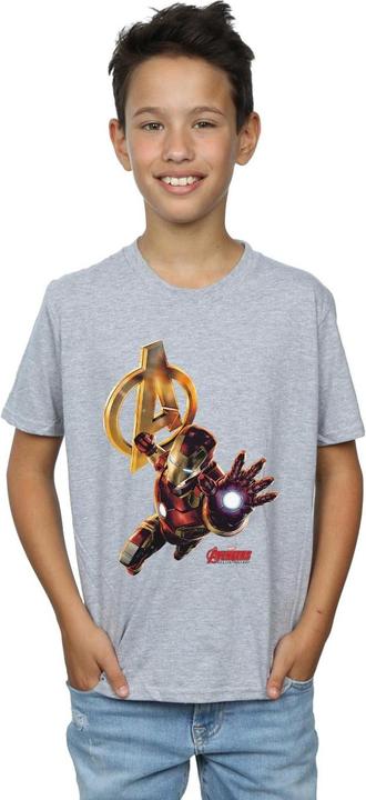 Immagine prodotto Iron Man Pose Maglietta Ragazzi (116)