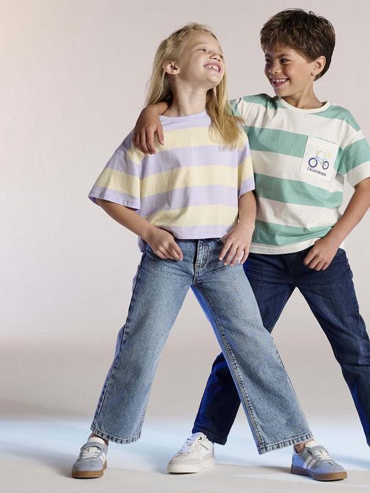 Actual product image Vertbaudet Mädchen Flare-Jeans, Hüftweite SLIM (146)
