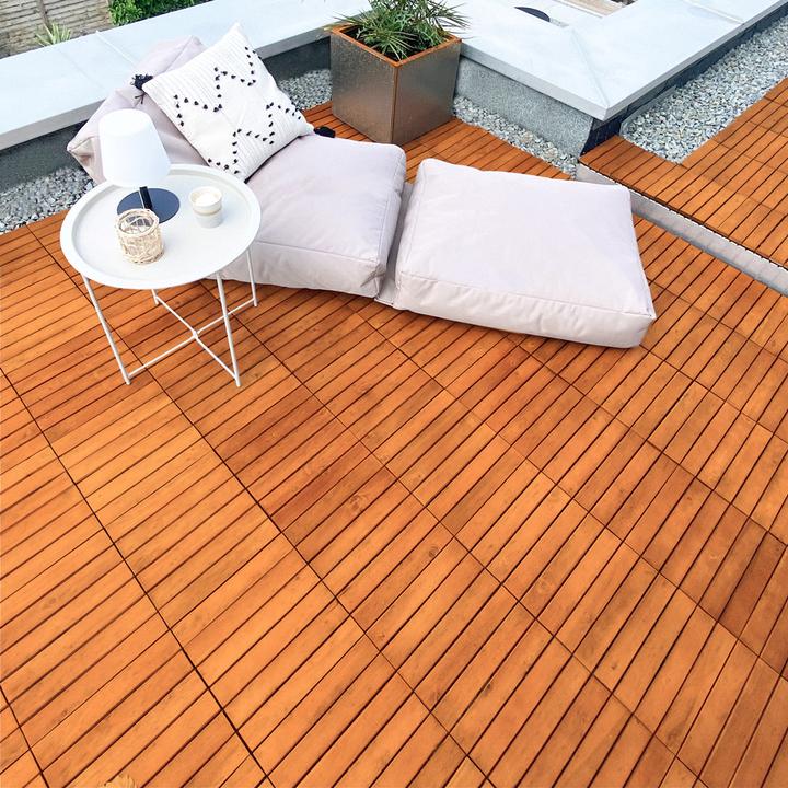 Image du produit Deuba Holzfliesen (33 x, 30 x 30 x 2,5 cm)