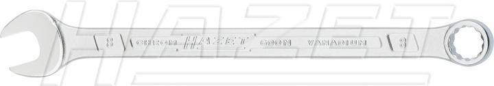 Produktbild HAZET Ring-Maulschlüssel 600N-8 ∙ Aussen Doppel-Sechskant-Tractionsprofil ∙ 8 mm (8 mm)
