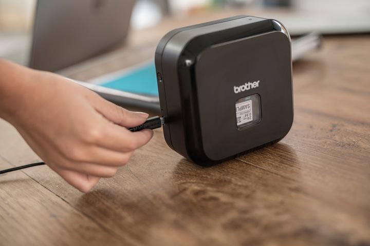 Actual product image Brother P-Touch Cube Plus PT-P710BT