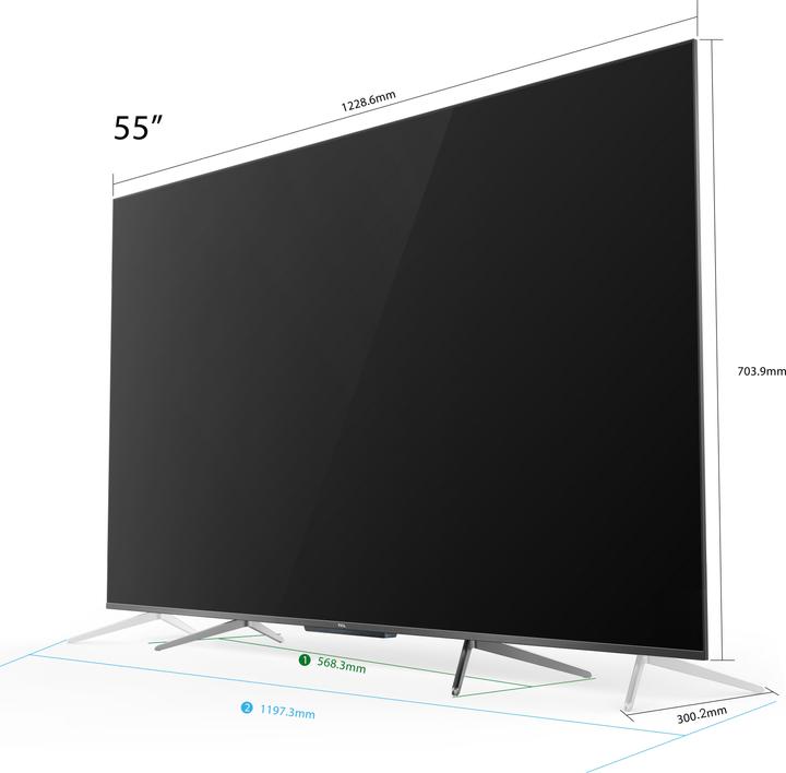 Productafbeelding TCL 55C715 (55", C715, QLED, 4K, 2020)