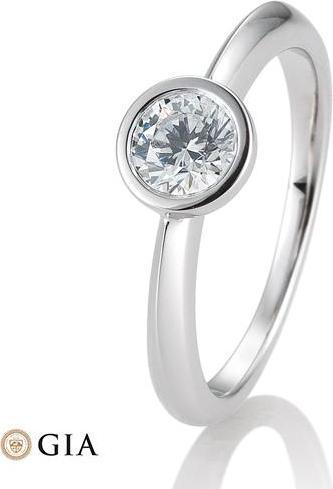 Produktbild Breuning Ring Zarge 0,40-0,60 ct. (50, 585/14 K Gold)