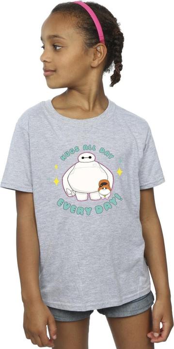 Image du produit Disney - T-shirt BIG HERO BAYMAX HUGS EVERYDAY - Fille (116)
