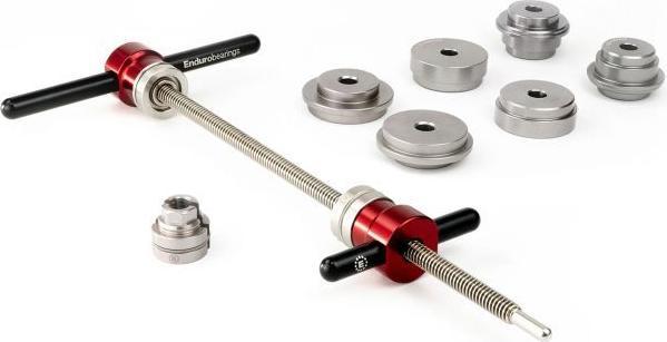 Actual product image Enduro Bearings Linea Headset Press Kit mit Guides und Zip-Nut (BRT-058)