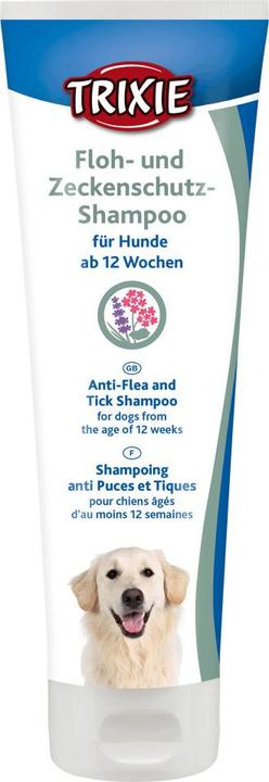 Immagine prodotto Trixie Shampoo protettivo contro pulci e zecche 250 ml (Cane, 250 ml)