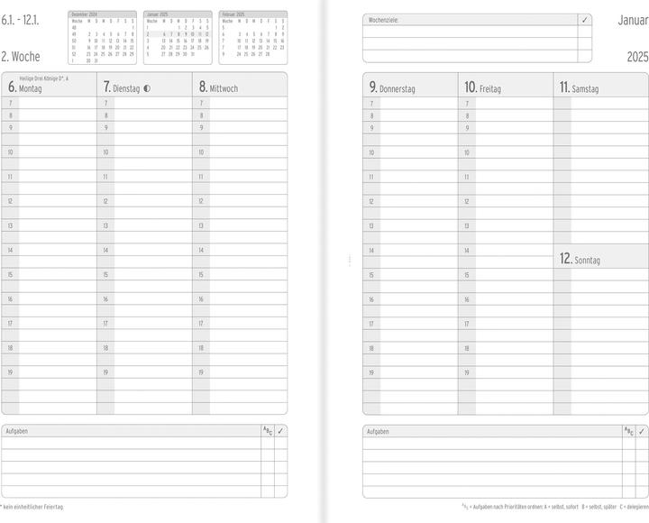 Immagine prodotto Chronoplan Calendario dei libri (13,5 x 21 cm, Tedesco)