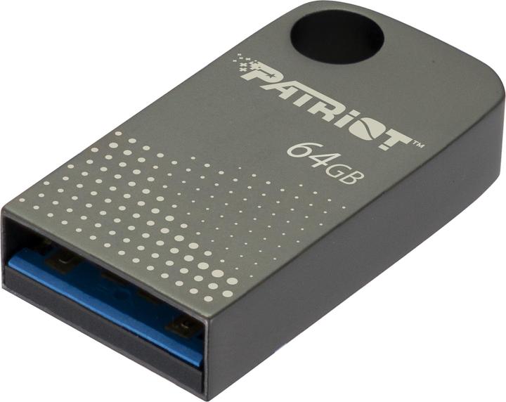 Actual product image Patriot FLASHDRIVE Tab300 64GB USB 3.2 120MB/s mini aluminiowy srebrny (64 GB, USB-A)