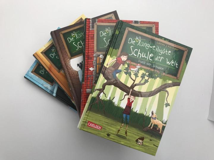 Produktbild Die unlangweiligste Schule der Welt 5: Duell der Schulen (Deutsch, Sabrina J. Kirschner, Monika Parciak, 2019)