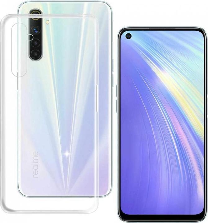 Actual product image Screenguard Realme 6 Flexible TPU Clear Case (Realme 6)
