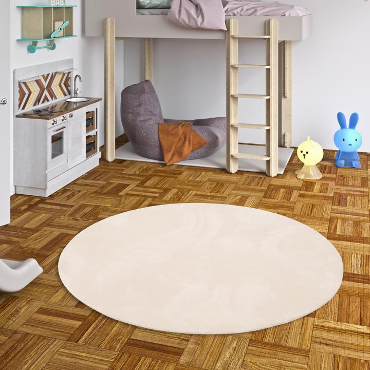 Immagine prodotto Pergamon Kinder Super Soft Fellteppich Pearl Kids Rund (200x200 cm)