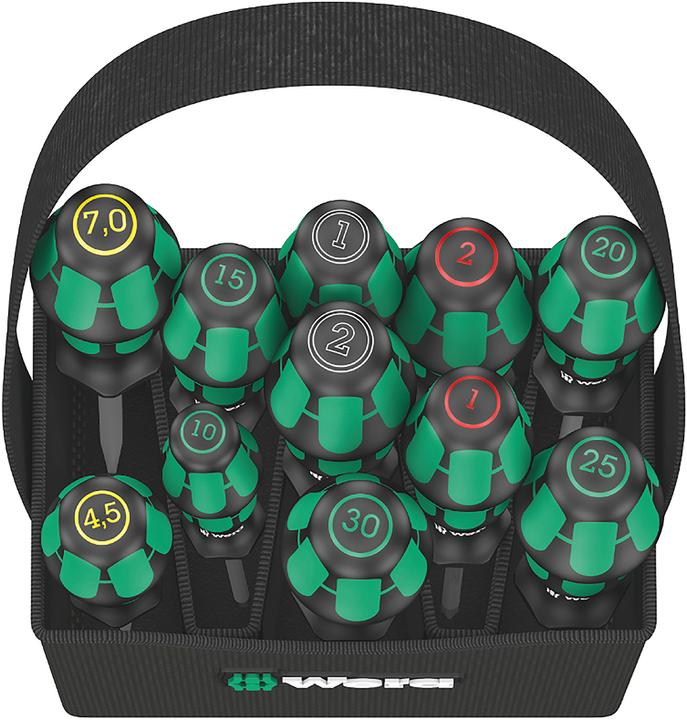 Image du produit Wera Kraftform 2go 300 (Vis fendues, Torx (TX), Cruciforme PZ, Recouvrement cruciforme Phillipps (PH))