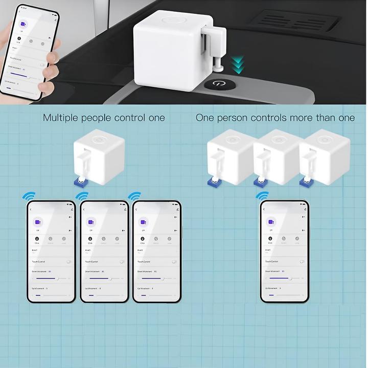 Produktbild Novidarte Fingerbot plus mit Smart Life App (Fingerabdruck)