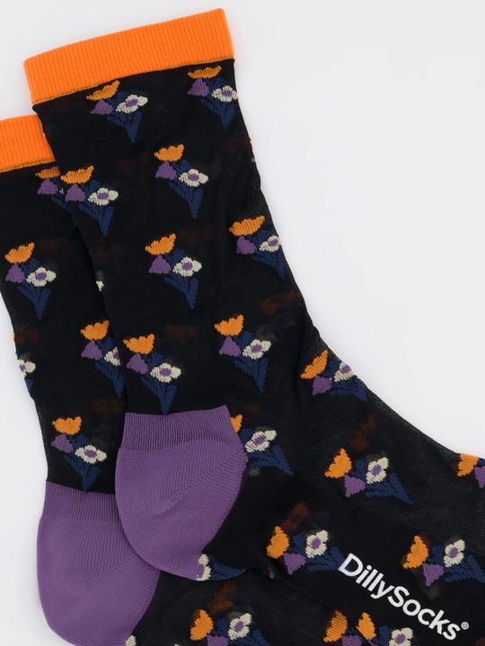 Image du produit DillySocks Tiny Flower Bouquet (Une unité par pack, 35 - 38)