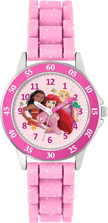 Disney Princess Time Teacher Analoge Armbanduhr (Analoguhr, 25 mm)