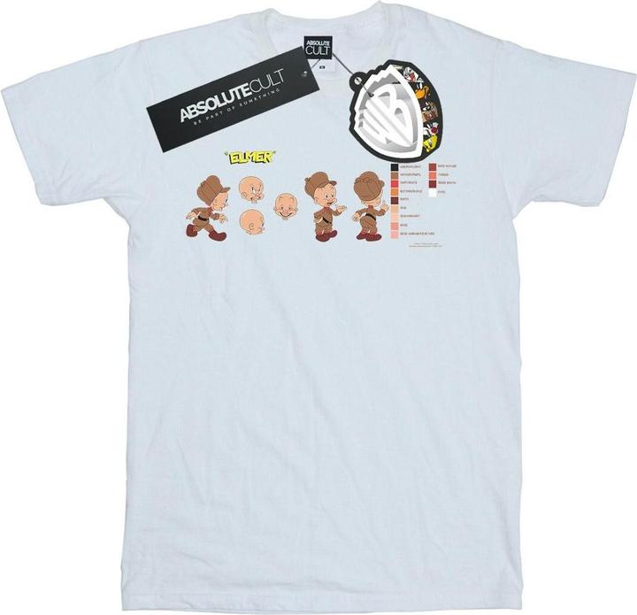 Looney Tunes Elmer Fudd Colour Code TShirt (3XL)