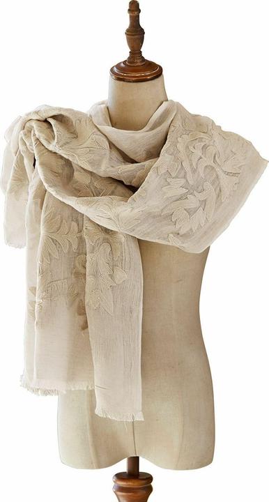 Image du produit Loberon Écharpe Longwy beige